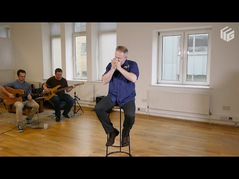 Demonstration of blues harmonica - with Mat Walklate