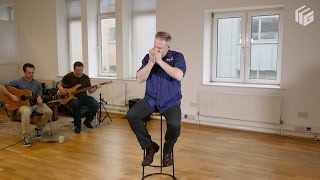 Demonstration of blues harmonica - with Mat Walklate