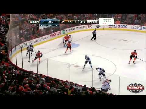 St  Louis Blues at Philadelphia Flyers   03\22\2014