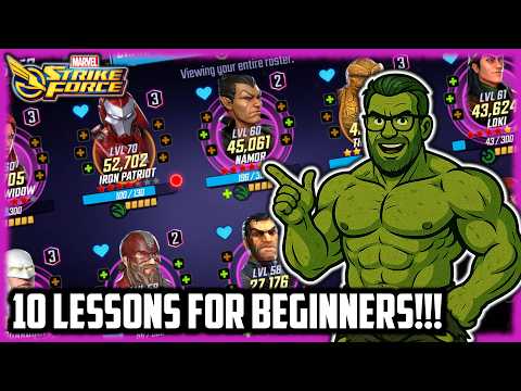 10 Things I Learned as a Beginner in Marvel Strike Force!