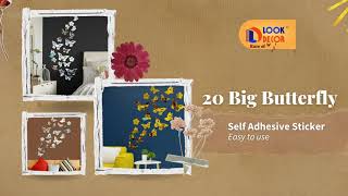 Transform Your Space with 3D Acrylic Butterfly Wall Stickers