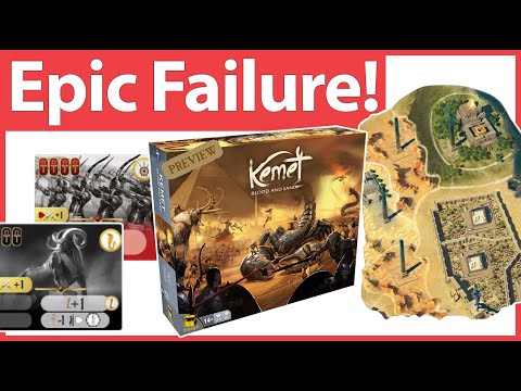 Kemet - Kickstarter Board Game - KS Spotlight by KiS 102.4