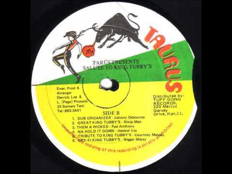 Johnny osbourne - Dub Organizer - LP Taurus 1989 - KiNG TUBBY'S DIGITAL 80'S DANCEHALL