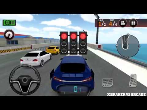 Drive For Speed Simulator 2018: Blue Car & White Sport Car Driving - Android GamePlay FHD