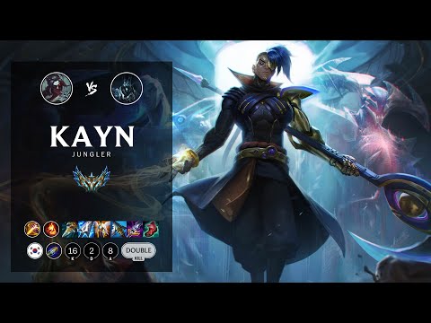 Kayn Jungle vs Karthus - KR Challenger Patch 12.11