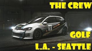 preview picture of video 'Travel: LA-Seattle (CA coast, SF and Golden Gate) - VW Golf'