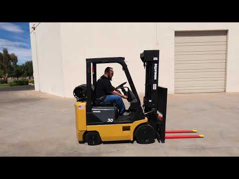 KOMATSU FG15STLS-16 3,000lb LP (Propane) #601A - Forklift for Sale