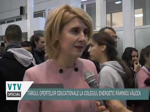 TARGUL OFERTELOR EDUCATIONALE LA COLEGIUL ENERGETIC RM VALCEA