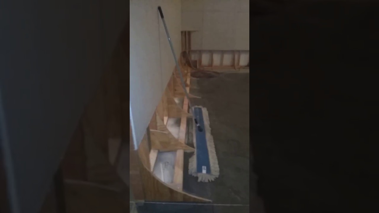 CYC sheetrock and framming only