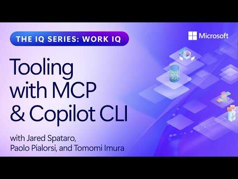 Video Thumbnail: Work IQ: Tooling with MCP & CLI