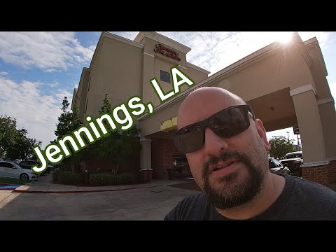 PrimeTravels - Hampton Inn - Jennings, Louisiana - Room 306 Full Property and Room Tour!!