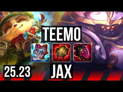 TEEMO vs JAX (TOP) | Quadra, 70k DMG, 13/3/10, Dominating | EUNE Master | 25.23
