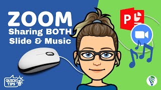 How to share a PowerPoint slide and music at the same time in ZOOM