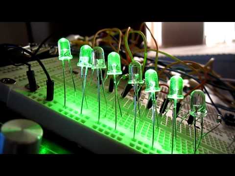 8-Bit Latch working with LilyPad