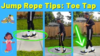 How To: The Toe Tap - Video 8 in the Series Jump Rope Tips