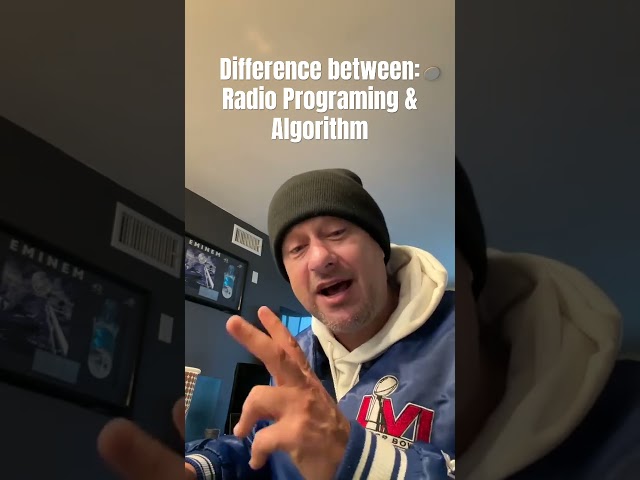 There is a huge difference between radio programming and music algorithms #shorts
