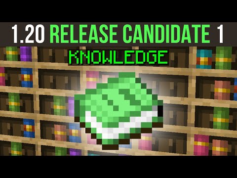 Minecraft 1.20 Release Candidate 1 - Symbolic Links & Knowledge Book