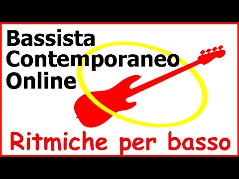 Ritmiche per basso - Lezione 19f Bassista Contemporaneo Online