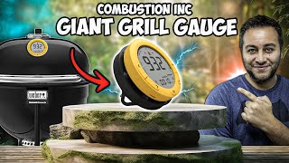 Combustion Inc Giant Grill Gauge Review – First Impressions & Fit Test on Weber Summit Kamado