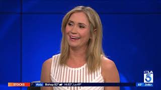 Soap Opera Darling Ashley Jones Stops by KTLA to chat about her new crazy role video