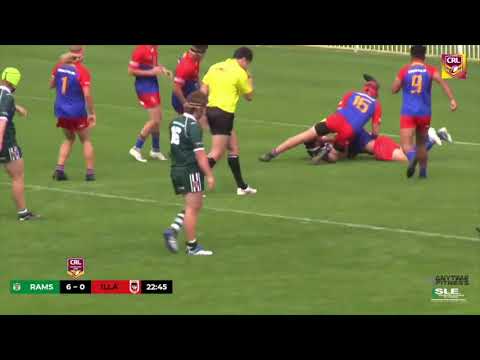 2018 Andrew Johns Cup Finals Highlights-Western Rams v Illawarra South Coast Dragons