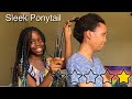 She Gave Me A SLEEK PONYTAIL