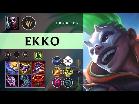 Ekko Jungle vs Ivern - KR Diamond Patch 26.02