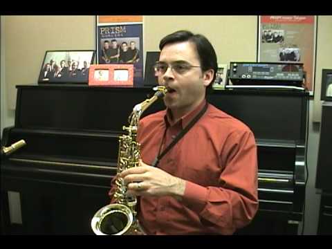 Saxophone: Creating an Embouchure