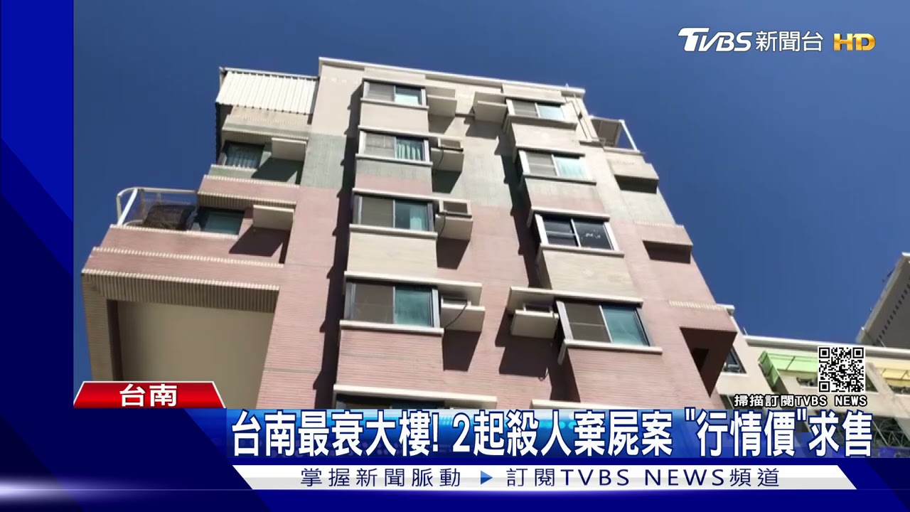 台南最衰大樓!2起殺人棄屍案 「行情價」750萬求售