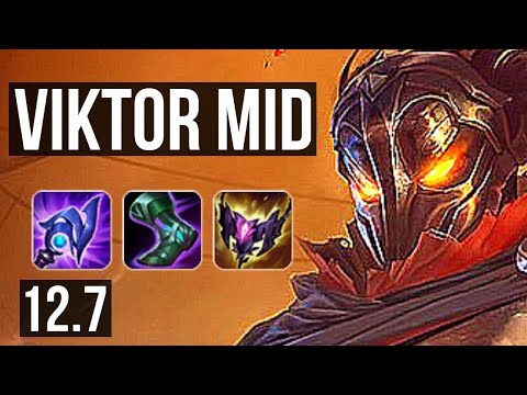 VIKTOR vs KAI'SA (MID) | 68% winrate, 10/2/6, Godlike | EUW Grandmaster | 12.7