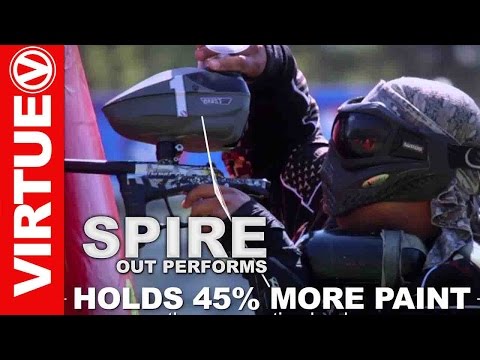 Virtue Spire260 Smaller and Holds 45% More Paint