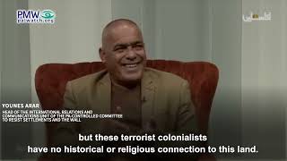 Younes Arar delegitimizing Jewish history