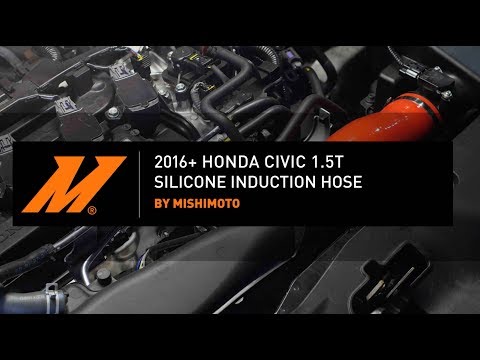 2016+ Honda Civic 1.5T Silicone Induction Hose Installation Guide by Mishimoto