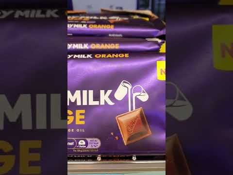 Cadbury dairy milk orange infused with real orange oil #shorts @denisemariesjourney
