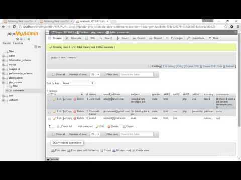 PHP With Bootstrap3 Tutorial | Programming the Detail Page Part 71