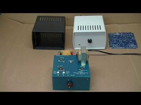 Knight Wireless Broadcaster Amplifier reproduction vacuum tube electronic kit, AM radio transmitter