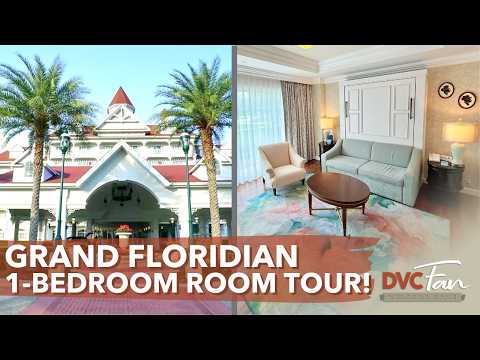 See Inside a 1-Bedroom DVC Villa at the Grand Floridian! - Full Room Tour