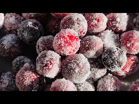 TRANSFORMA TUS POSTRES NAVIDEÑOS CON CRANBERRIES AZUCARADAS | CRAVINGS BY XIO