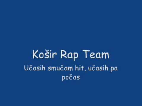 Košir Rap Team - Učasih smučam hit, učasih pa počas