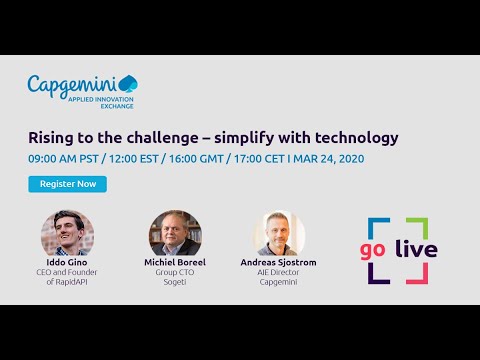 Go Live/ Rising to the challenge/ ep1/ simplify with technology