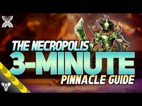 THE NECROPOLIS GUIDE // 3-Minute Pinnacle Dungeon Lair Walkthrough #destiny2 #portal