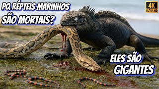 Répteis GIGANTES: As 10 Criaturas Mais BRUTAIS do MUNDO!