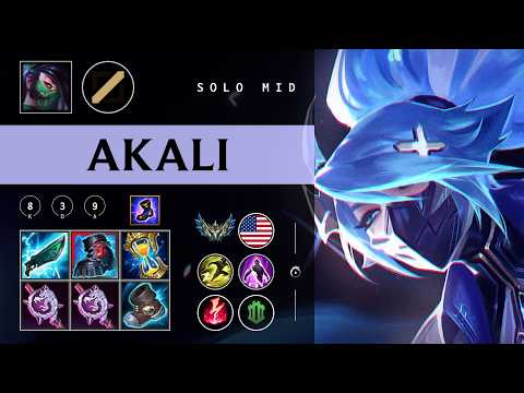 Akali Mid vs Zed - NA Challenger Patch 26.03