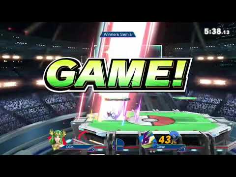 UTSmash Winter Clash I - Clear (Greninja) vs DDK (Palutena) Winners Semis