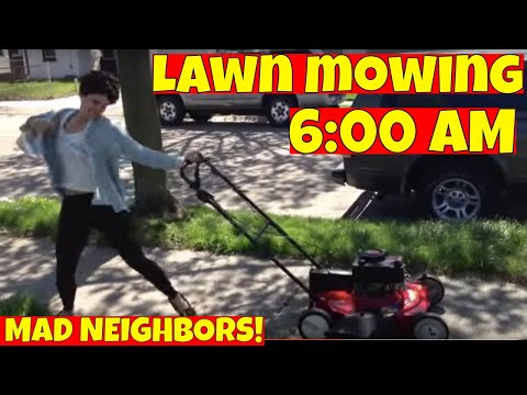 YouTube video about: What time can I start mowing my lawn?