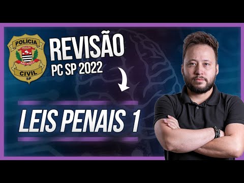 Revisão PC-SP 2022: LEIS PENAIS ESPECIAIS parte I | com Diego Pureza
