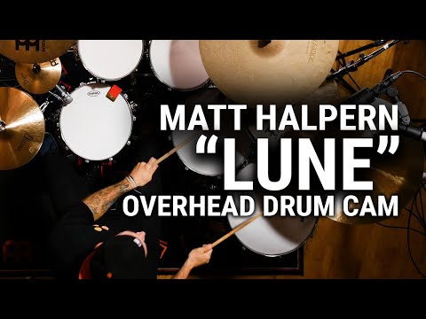 Meinl Cymbals - Matt Halpern - "Lune" Overhead Drum Cam