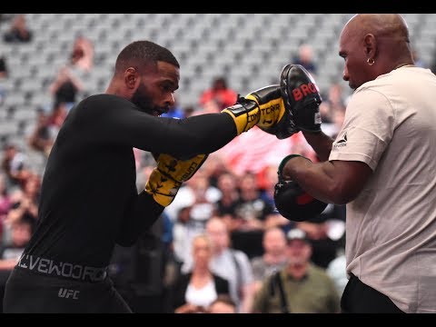UFC 228 Open Training Highlights
