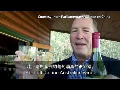 Politicians urge people to buy Australian wine