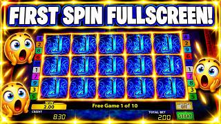 🤯 FIRST FREESPIN FULLSCREEN! 🔥 WHAT ARE THE ODDS?! | £500 FOBT Slots!